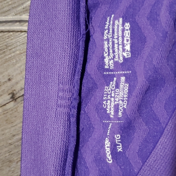 **FREE ADD-ON** 💚 George | Youth Girl's Underwear | Purple Grey | XL | N… - Picture 2 of 3
